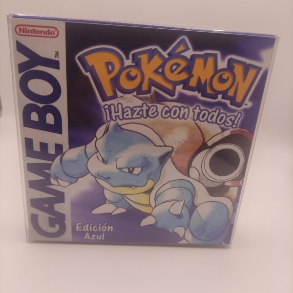 Caja pokemon azul frente