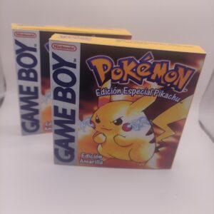 Caja Pokemon Amarillo Gameboy Reemplazo