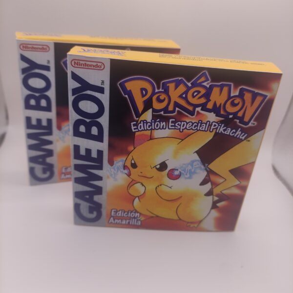 Caja Pokemon Amarillo Gameboy Reemplazo