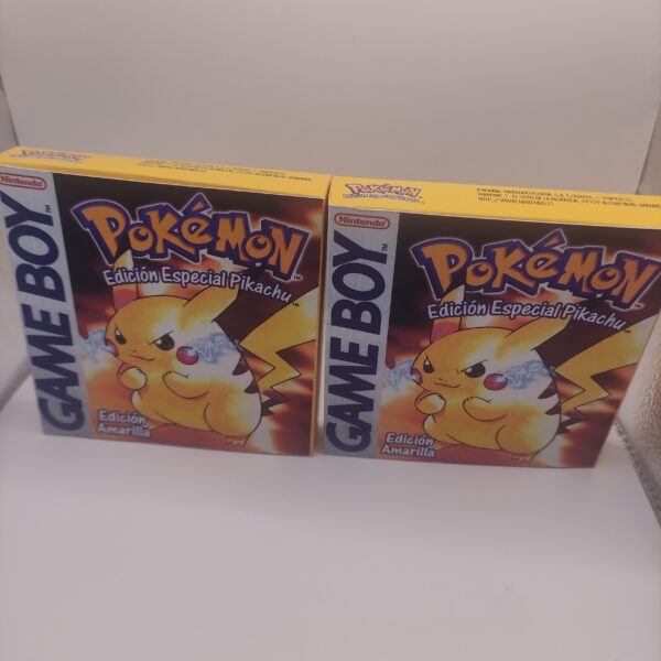 Caja Pokemon Amarillo 3