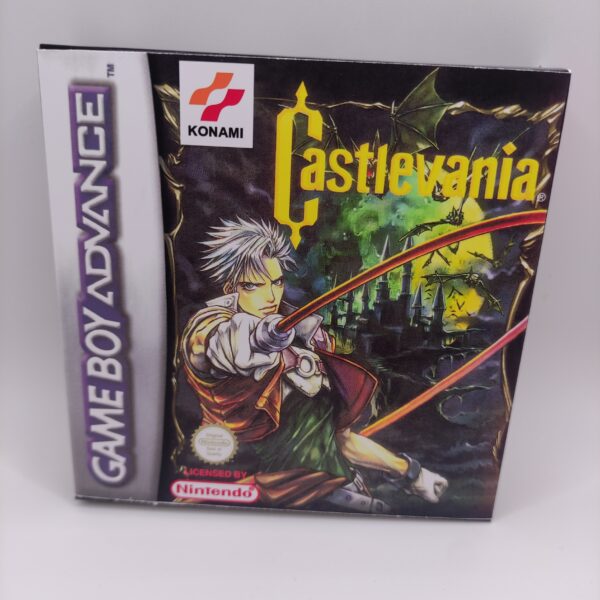 Caja Castlevania Circle of the Moon Frontal