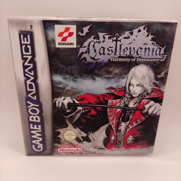 Caja Castlevania Harmony of Dissonance Frontal