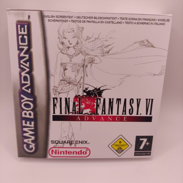 Caja Final fantasy 6 Advance Frontal