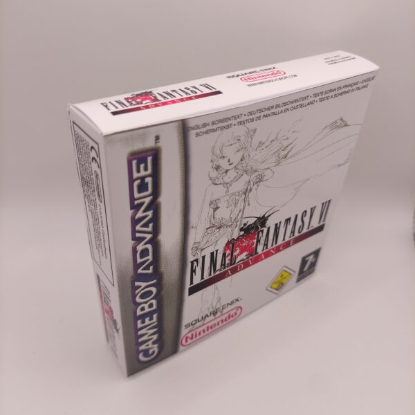 Caja Final fantasy 6 Advance Lateral