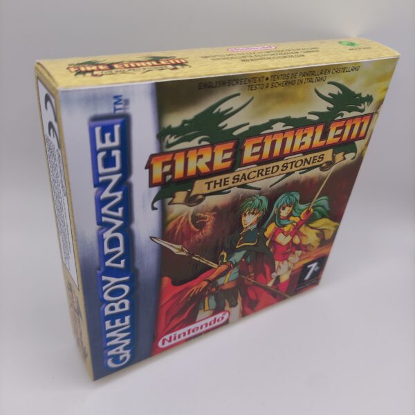 Caja Fire emblem the Sacred Stones Lateral