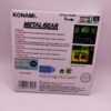 Caja Metal Gear Solid Trasera