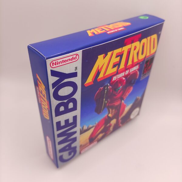 Caja Metroid 2 Return of Samus Lateral