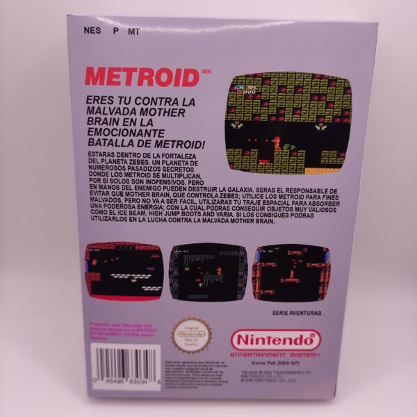 Caja Metroid Trasera