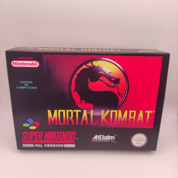 Caja Mortal Kombat Frontal