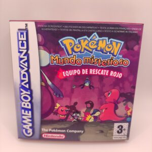 Caja Pokemon Mundo Misterioso Equipo de Rescate Rojo Frontal