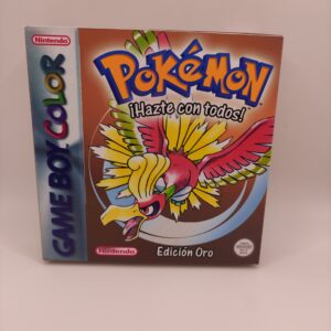 Caja Pokemon Oro Frontal