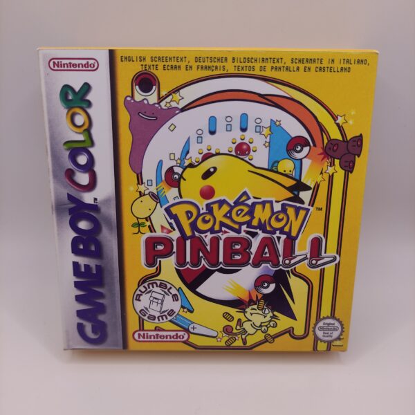 Caja Pokemon Pinball Frontal