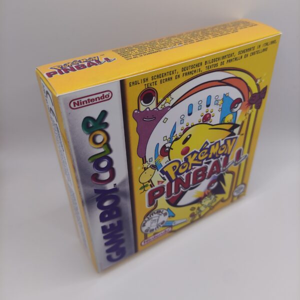 Caja Pokemon Pinball Lateral