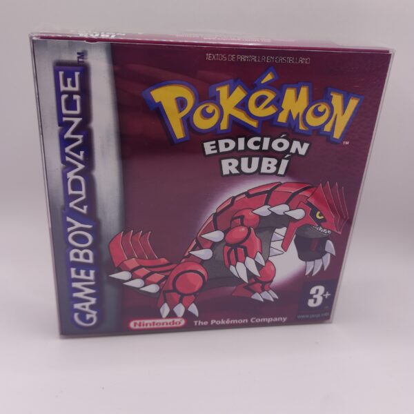 Caja Pokemon Rubí Frontal