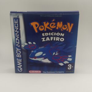 Caja Pokemon Zafiro Frontal