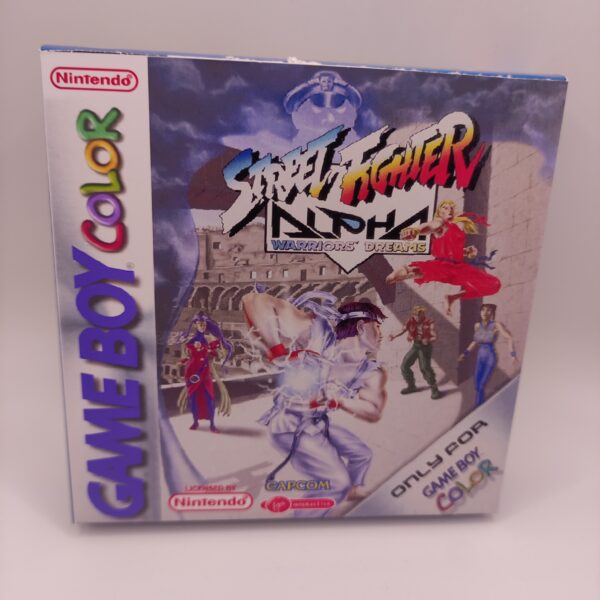 Caja Street Fighter Alpha Frontal