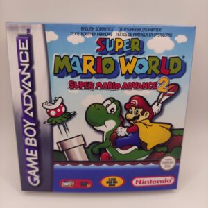 Caja Super Mario Advance 2 Super Mario World Frontal