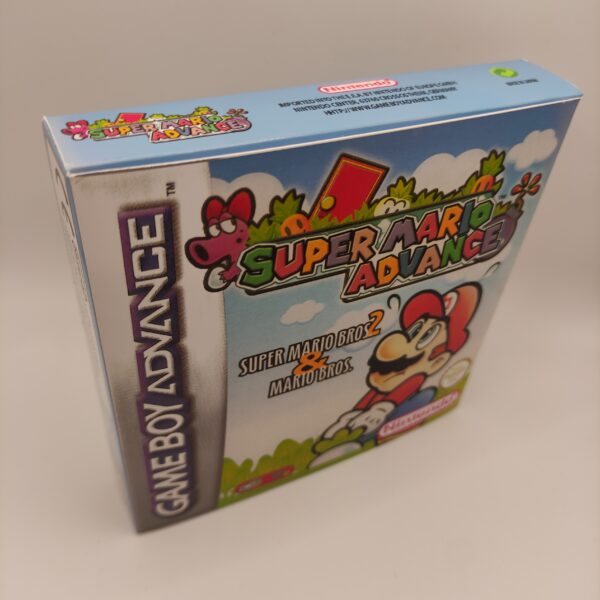 Caja Super Mario Advance Lateral