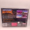 Caja Super Mario All Stars Trasera