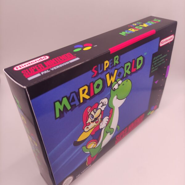 Caja Super Mario World Lateral