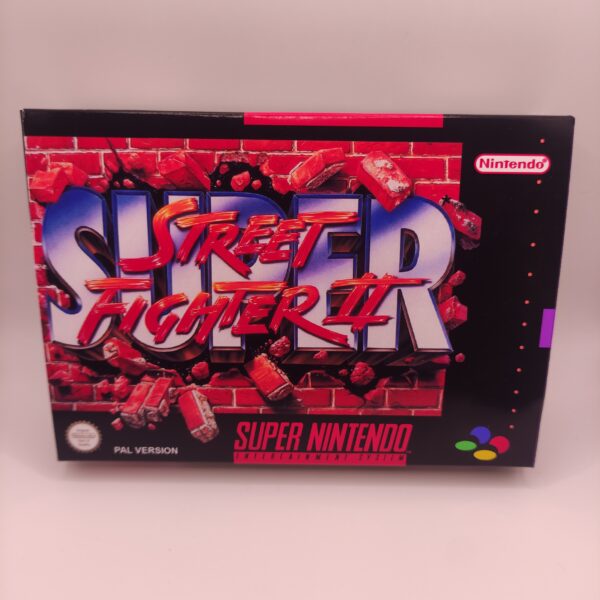 Caja Super Street Fighter 2 Frontal (2)