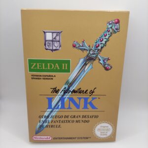 Caja The adventure of Link Zelda 2 Frontal