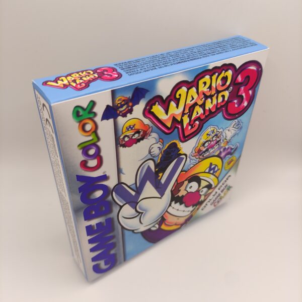 Caja WarioLand 3 Lateral