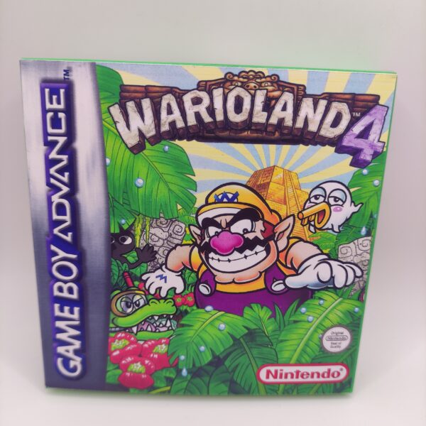 Caja WarioLand 4 Frontal