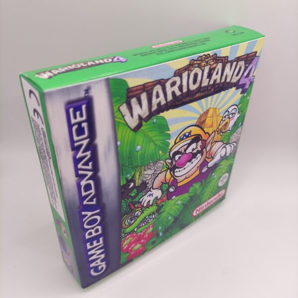 Caja WarioLand 4 Lateral