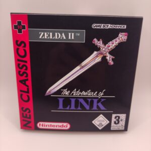 Caja Zelda 2 The Adventure of Link Nes Classics Frontal