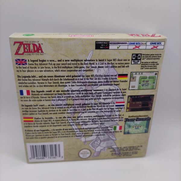 Caja Zelda Link to the past Trasera