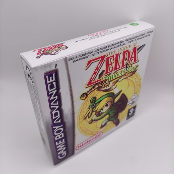 Caja Zelda The Minish Cap Lateral