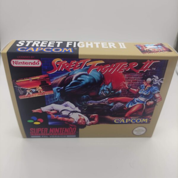 Street Figther 2 S NES Frontal